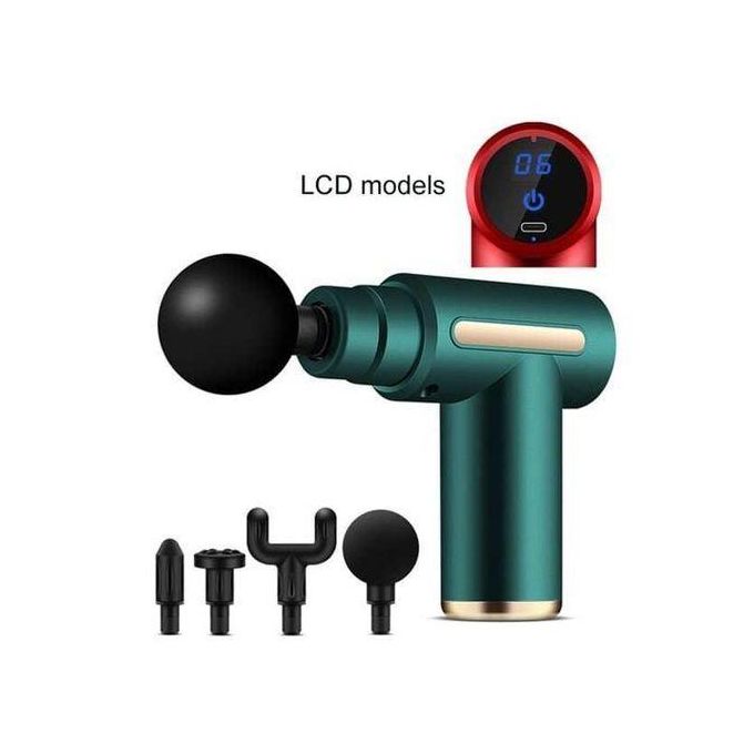 Portable Electric Mini Fascial Massage Gun for Muscle Body Massage - Multicolor, Lightweight, Deep Tissue Percussion, Rechargeable, Handheld, Pain Relief, Relaxation, Home Use, Travel