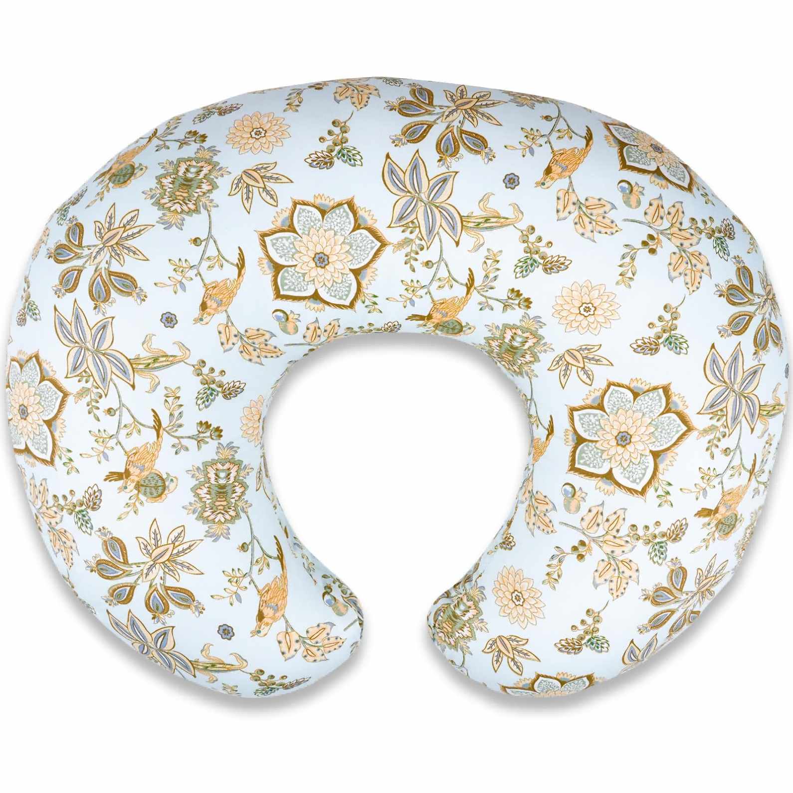 3-in-1 Nursing Pillow | Multipurpose Breastfeeding Support Cushion | Baby Feeding, Sitting & Tummy Time Pillow | Removable Washable Cover
