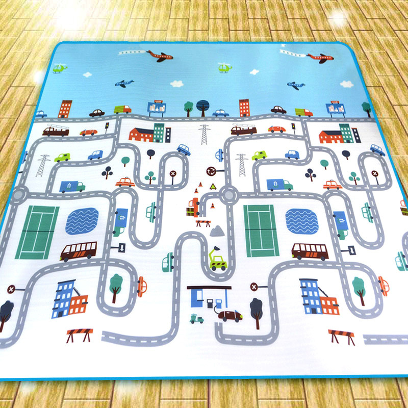 Baby Play Mat Kids Rug for Floor, Playmat for Kids Toddlers Infant, Extra Large Thick Playtime Collection ABC, Numbers, Animals Educational Area Rugs for Playroom (6×6ft) 5.0