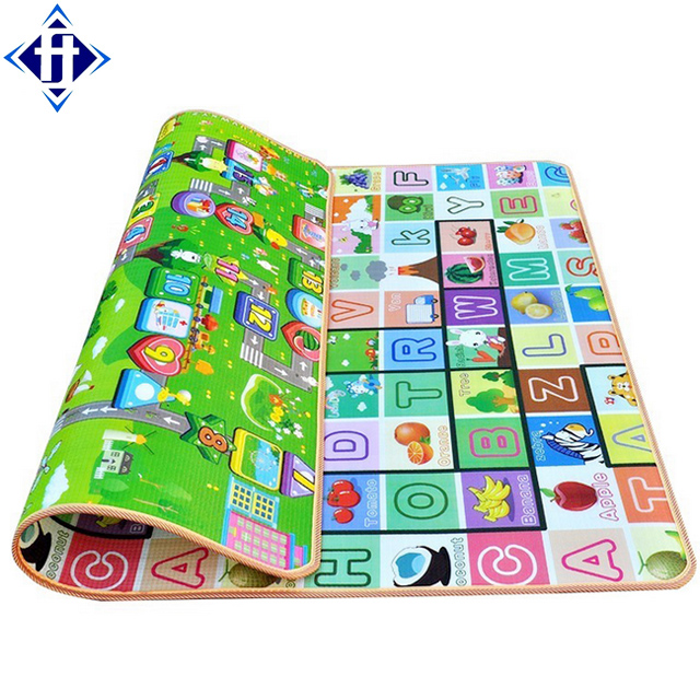 Baby Play Mat Kids Rug for Floor, Playmat for Kids Toddlers Infant, Extra Large Thick Playtime Collection ABC, Numbers, Animals Educational Area Rugs for Playroom (6×6ft) 5.0