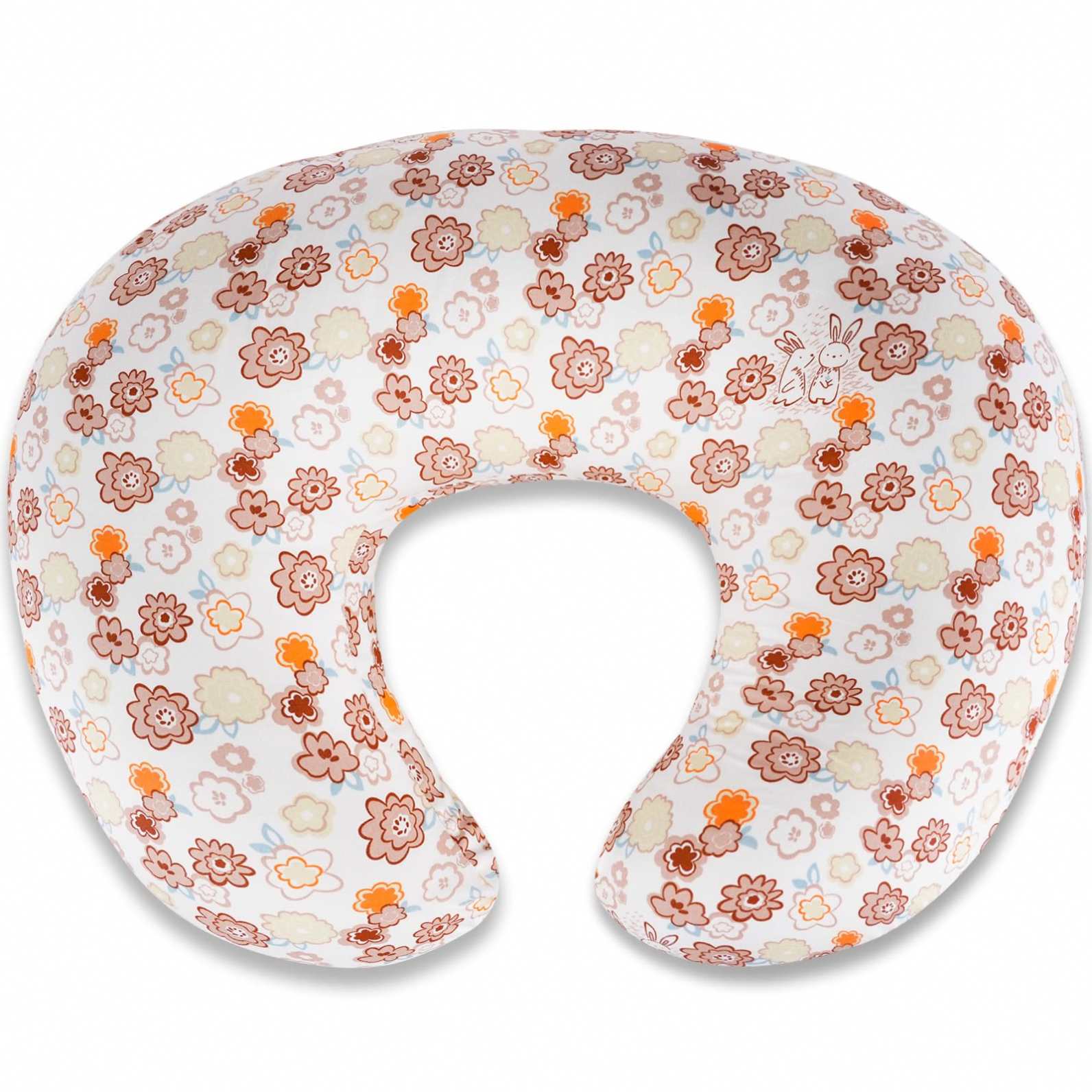 3-in-1 Nursing Pillow | Multipurpose Breastfeeding Support Cushion | Baby Feeding, Sitting & Tummy Time Pillow | Removable Washable Cover