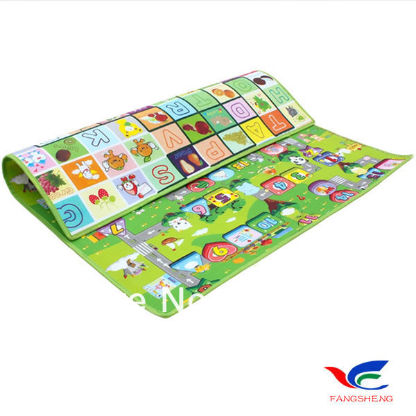 Baby Play Mat Kids Rug for Floor, Playmat for Kids Toddlers Infant, Extra Large Thick Playtime Collection ABC, Numbers, Animals Educational Area Rugs for Playroom (6×6ft) 5.0