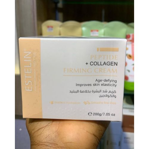 Estelin Peptide + Collagen Firming Face Cream – Anti-Aging, Skin Tightening & Moisturizing Cream