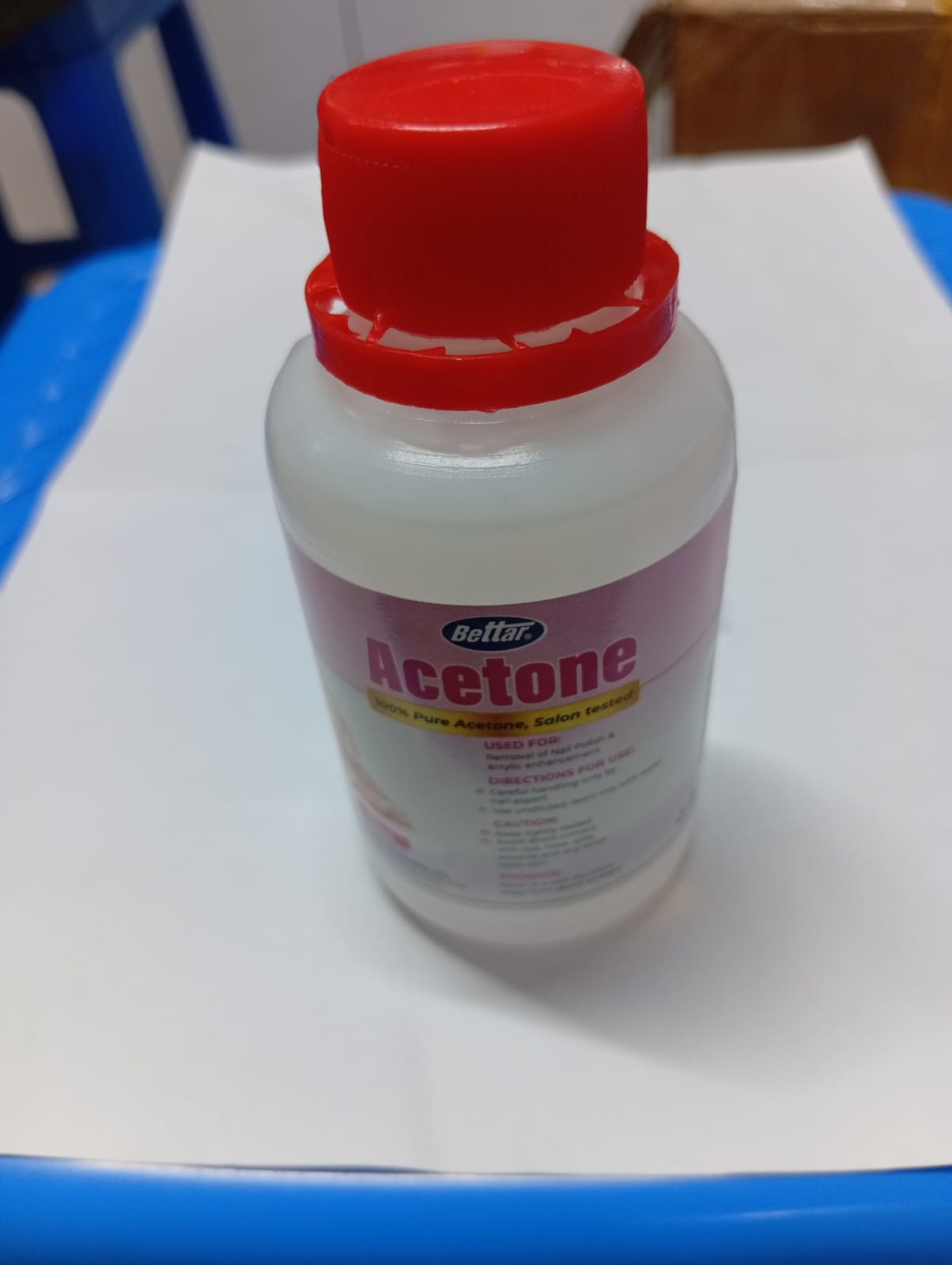 Bettar 100% Pure Acetone Nail Polish Remover 100ml – Fast & Effective Nail Polish Removal view 4
