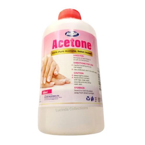 Bettar 100% Pure Acetone Nail Polish Remover 100ml – Fast & Effective Nail Polish Removal