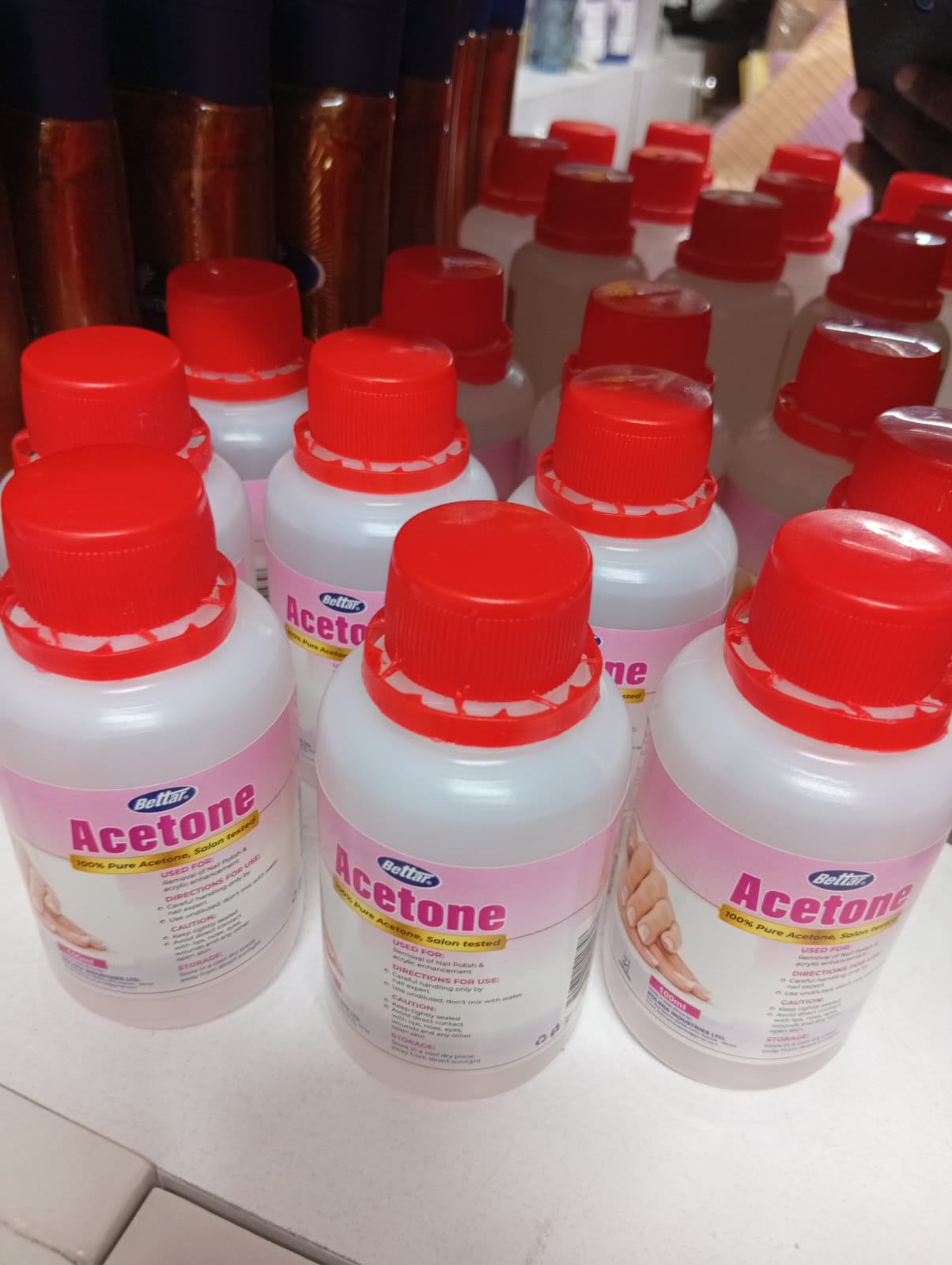 Bettar 100% Pure Acetone Nail Polish Remover 100ml – Fast & Effective Nail Polish Removal view 5