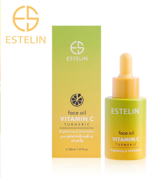 ESTELIN Facial Serum 30ml – Vitamin C, Hyaluronic Acid, Niacinamide, Retinol, Ceramide & Salicylic Acid – Brightening, Anti-Aging, Acne Treatment, Hydrating & Dark Spot Remover