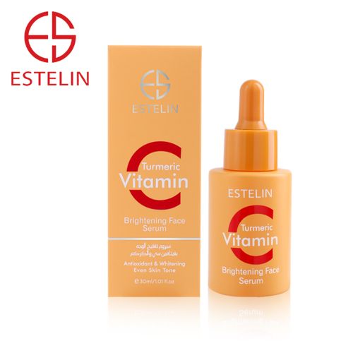 ESTELIN Facial Serum 30ml – Vitamin C, Hyaluronic Acid, Niacinamide, Retinol, Ceramide & Salicylic Acid – Brightening, Anti-Aging, Acne Treatment, Hydrating & Dark Spot Remover