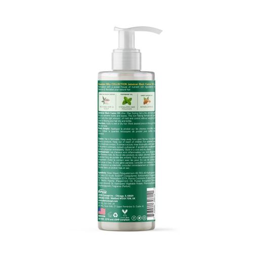 Hawaiian Silky Jamaican Black Castor Oil Ultra Max Styling Gel 12oz – Strong Hold, Non-Flaking Hair Gel for Natural Hair, Curls & Edges