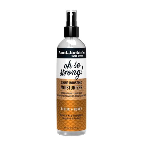 Aunt Jackie’s Curls & Coils Oh So Strong Shine Boosting Moisturizer for Dry Hair & Curls
