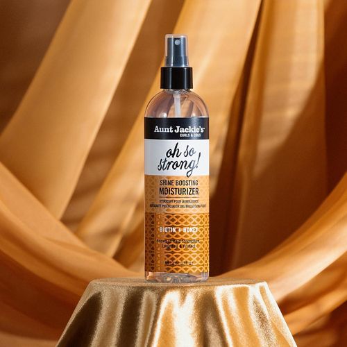 Aunt Jackie’s Curls & Coils Oh So Strong Shine Boosting Moisturizer for Dry Hair & Curls