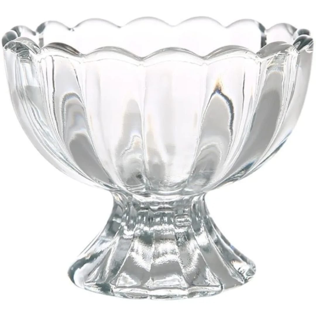 NEW ARRIVAL – ELEGANT ICE CREAM & DESSERT GLASS BOWL ✨🍨❗️SERVE YOUR DESSERTS IN STYLE 💎Premium Transparent Glass Dessert Bowl Perfect for Ice Cream, Fruit Salad, Yogurt, Pudding, Snacks