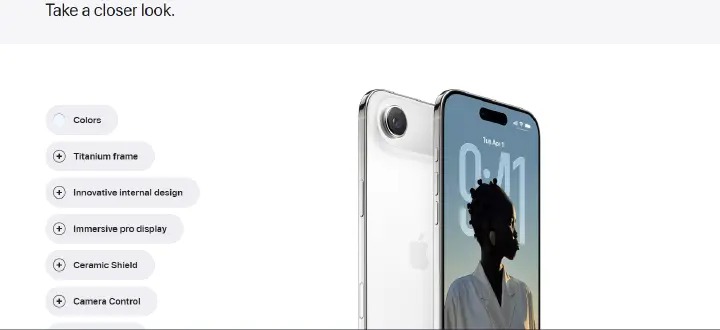 [New Arrival] Apple iPhone Air 5G 6.5" 120Hz LTPO Super Retina XDR OLED Display 256GB ROM+12GB RAM 48MP+18MP 4K Camera Apple A19 Pro Chip iOS 26 3159mAh 25W Batt Wrrty FaceID TypeC eSIM-only