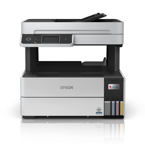 {With inks} Brand New Epson Office Printer | Epson L6490 ECOTANK Printer Black in Color, Print, Scan, Copy and Wireless| All in one Office Printer | Portable and Easy to Install and Print