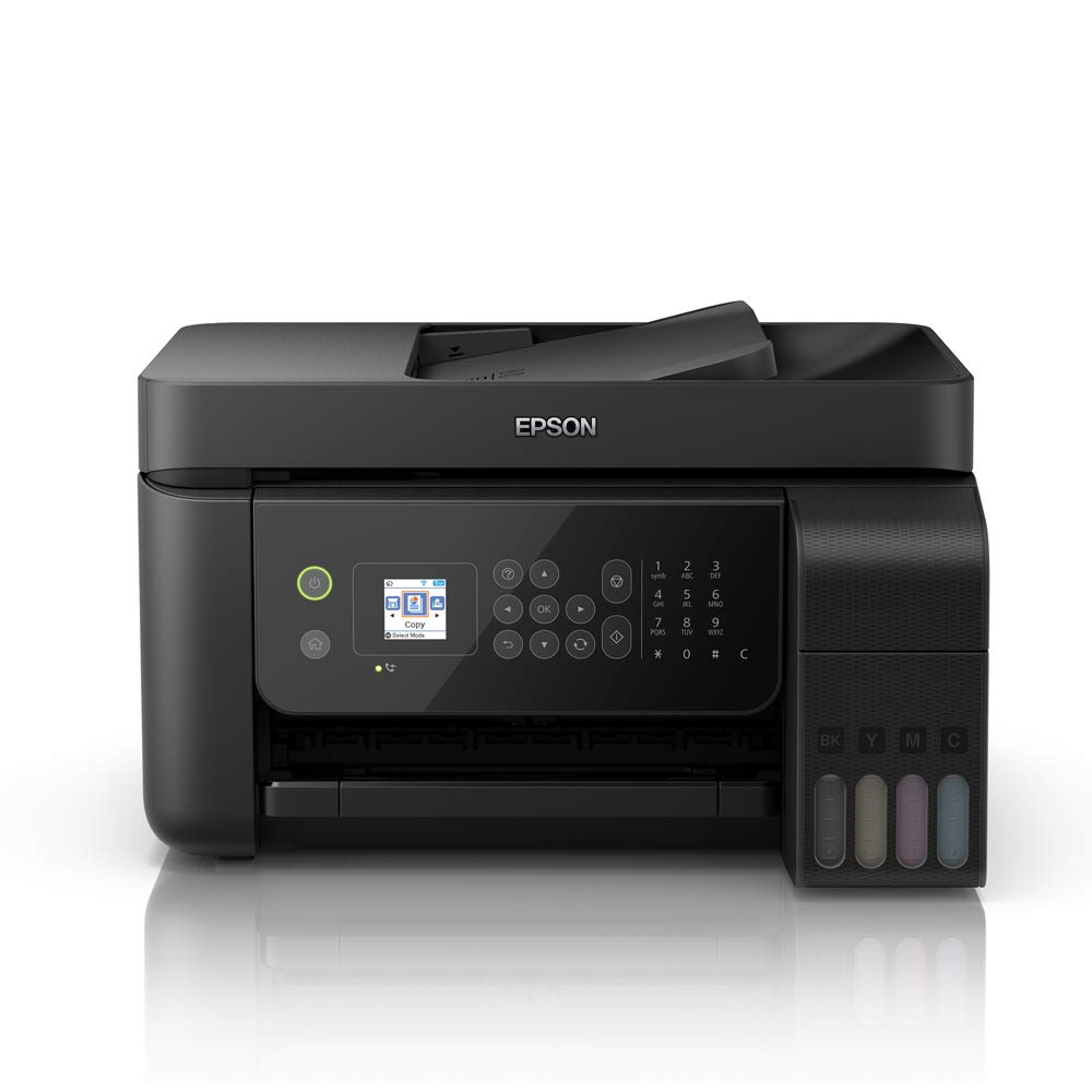 {With inks} Brand New Epson Office Printer | Epson L6290 ECOTANK Printer Black in Color, Print, Scan, Copy and Wireless| All in one Office Printer | Portable and Easy to Install and Print