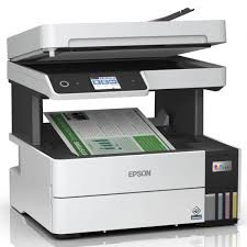 {With inks} Brand New Epson Office Printer | Epson L6490 ECOTANK Printer Black in Color, Print, Scan, Copy and Wireless| All in one Office Printer | Portable and Easy to Install and Print