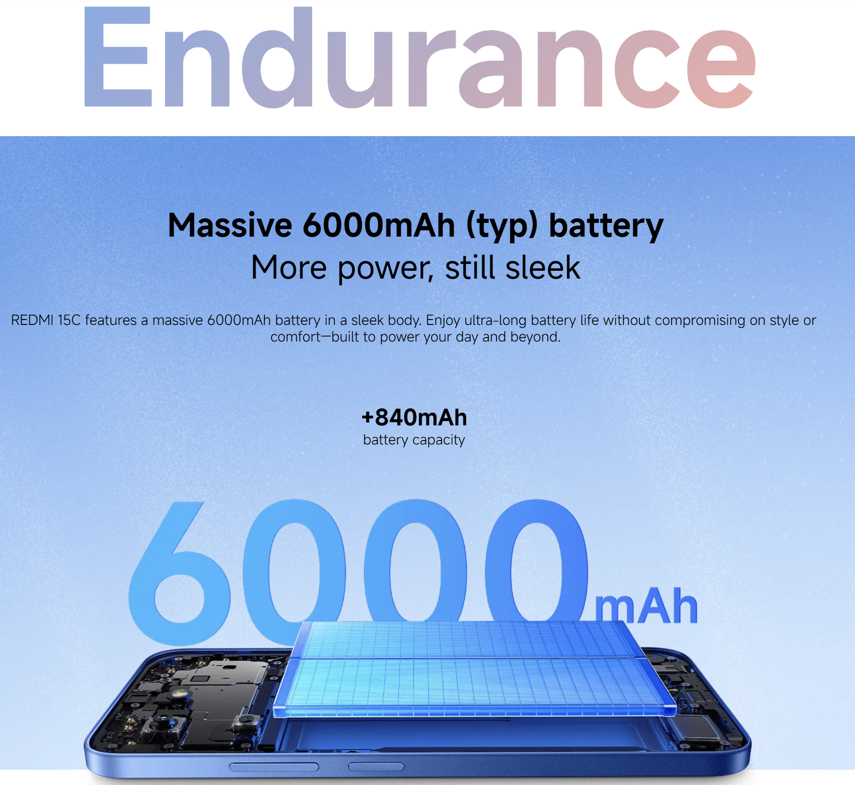 Brand New Redmi 15C 128GB + 8(4+4)GB 6.9'' 120Hz Immersive Display 6000mAh 33W 50MP Main +8MP Front Cam Fast Charger Xiaomi Hyper OS Side Fingerprint Smartphone smart phones