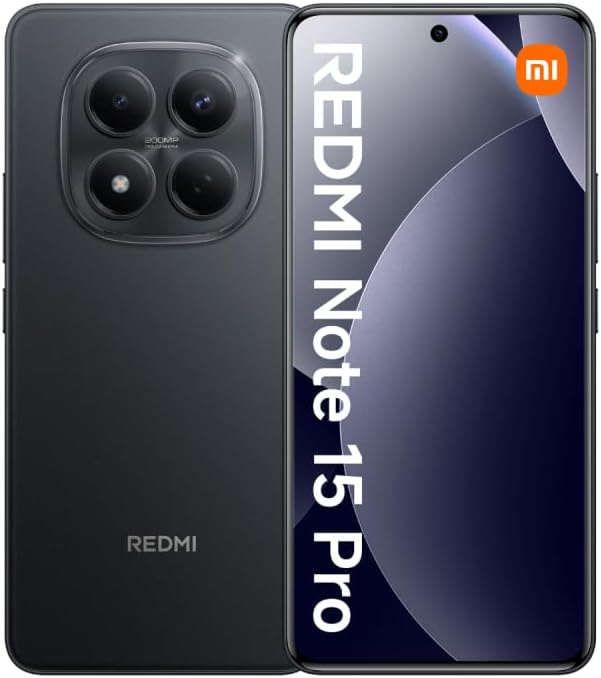[Xiaomi Official] Redmi Note 15 Pro 256GB + 8GB 6.77" 120Hz AMOLED Display MediaTek Helio G200-Ultra 6500mAh Massive Battery 108MP Super-clear Camera IP65 Watreproof Type C Charger Smart Phones