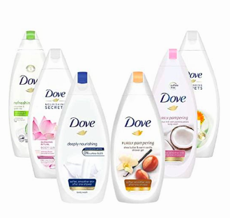 Dove Shower Gel Body Wash 500ml