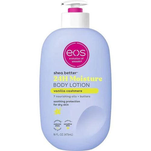 Eos Shea Better Body Lotion Vanilla Cashmere – 24-Hour Moisture – 473ml