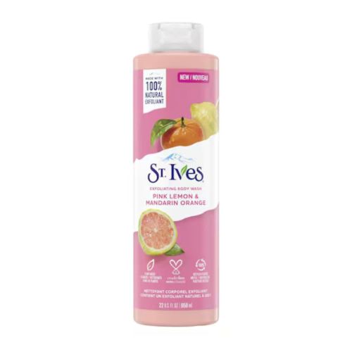 St Ives Exfoliating Pink Lemon & Mandarin Orange Body Wash - 650ml