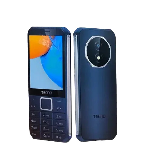 TECNO T455 DUAL SIM CARD LARGE SCREEN 3’’ FM LOUD SPEAKER CAMERA BATTERY CAPACITY 2000 MAH FAST CHARGER TYPE C STORAGE 8MB ROM+8MB RAM BRAND NEW