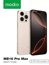[NEW ARRIVALS] Modio MB16 Pro Max 5G Calling Mobile Phone - 6.67-inch HD Display, 8GB RAM, 256GB ROM- Trendyol