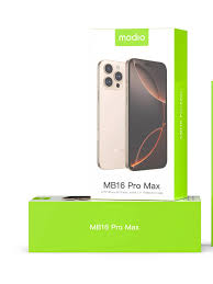 [NEW ARRIVALS] Modio MB16 Pro Max 5G Calling Mobile Phone - 6.67-inch HD Display, 8GB RAM, 256GB ROM- Trendyol