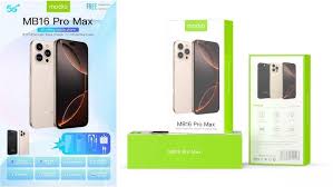 [NEW ARRIVALS] Modio MB16 Pro Max 5G Calling Mobile Phone - 6.67-inch HD Display, 8GB RAM, 256GB ROM- Trendyol