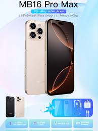 [NEW ARRIVALS] Modio MB16 Pro Max 5G Calling Mobile Phone - 6.67-inch HD Display, 8GB RAM, 256GB ROM- Trendyol