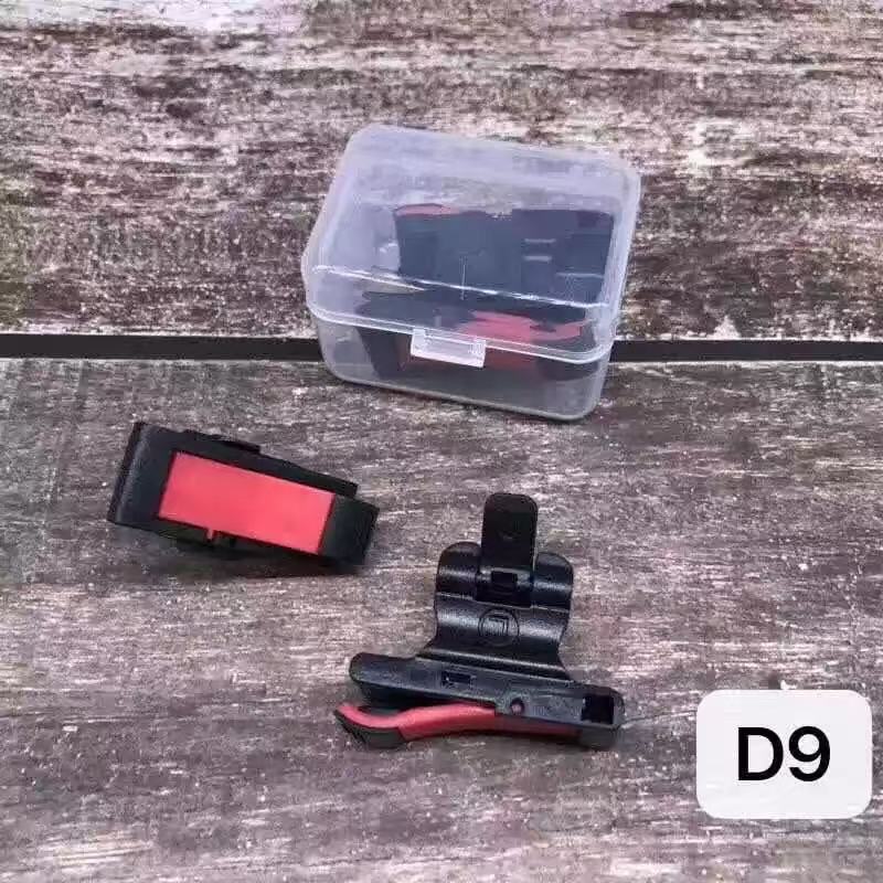 Mobile Game Triggers for iPhone/Android, Shooting Sensitive Controllers, Joystick Aiming & Shooting Triggers, for PUBG, COD, Fortnite, Zero Lag, 6 Finger Gamepads - High Sensitivity.