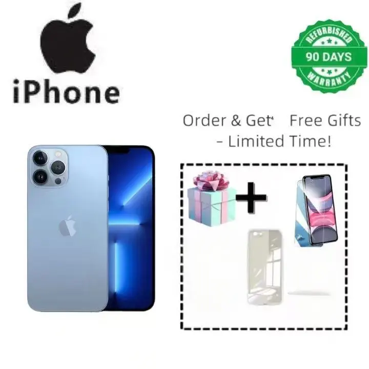 Refurbished  Apple iPhone 11 Pro 512G/256G/128G Premium Smartphone with Triple-Camera System and A13 Bionic Performance No facial recognition involved.