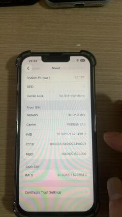 Refurbished Phone Apple iPhone 13 5G 6.1-inch 12MP+12MP Face ID apple smartphone With facial recognition capabilities 6.1-inch OLED-screen smartphone equipped with the A15 Bionic chip and a dual-camer
