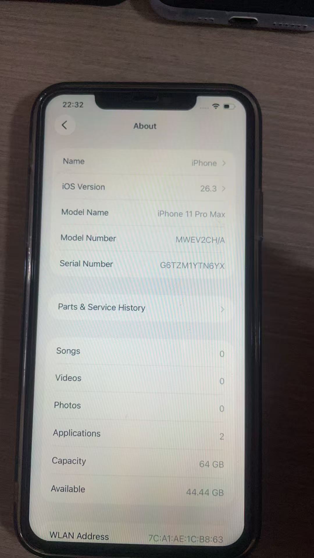 Apple Iphone 11 pro max,  Rom 256G/64G  6.5" Super Retina Xdr Display  A13. Bionic Chip  Triple 12mp Cameras With super li Night Mode  Long-Lasting Battery  Fast Charging All Day  with Face ID System