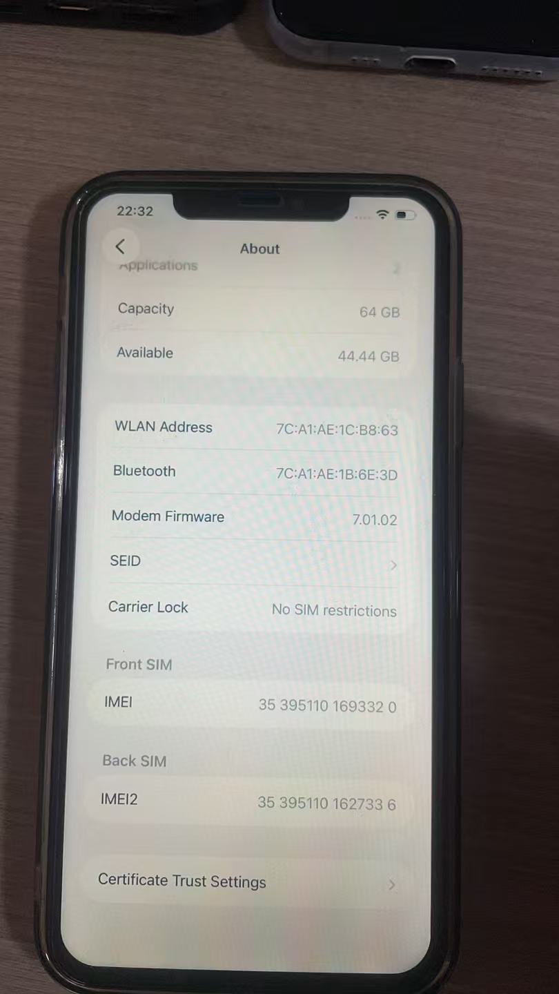 Refurbished Apple iPhone 11 Pro max  512/256G/64G + 4GB Smartphone Face ID Unlock 6.5 Inch+4G Refurbished Phone No face recognition