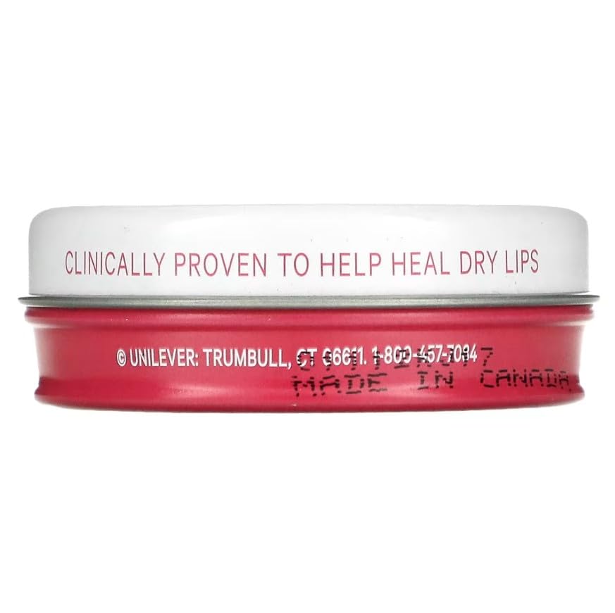 Vaseline Lip Therapy Rosy Lips Pink Balm 20g Moisturizing Lip Care for Dry Chapped Lips Long Lasting Hydration Soft Smooth Glossy Pink Tint Lip Balm for Women Girls Daily Use
