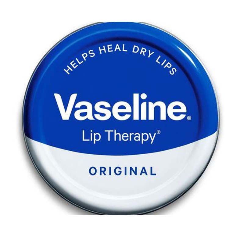 Vaseline Cocoa Butter Lip Therapy Moisturizing Lip Balm for Dry Cracked Lips with Cocoa Butter & Petroleum Jelly Long Lasting Hydration Glossy Smooth Lip Care Pocket Size for Men Women
