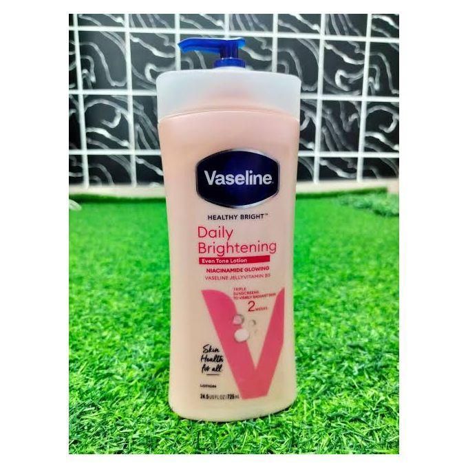 Vaseline 3 in 1 Body Care Combo Extra Brightening Lotion 500ml + Body Oil 200ml + Gluta Hya Dewy Radiance Serum 300ml Hydrating Smooth Glowing Skin Moisturizing Bundle Offer