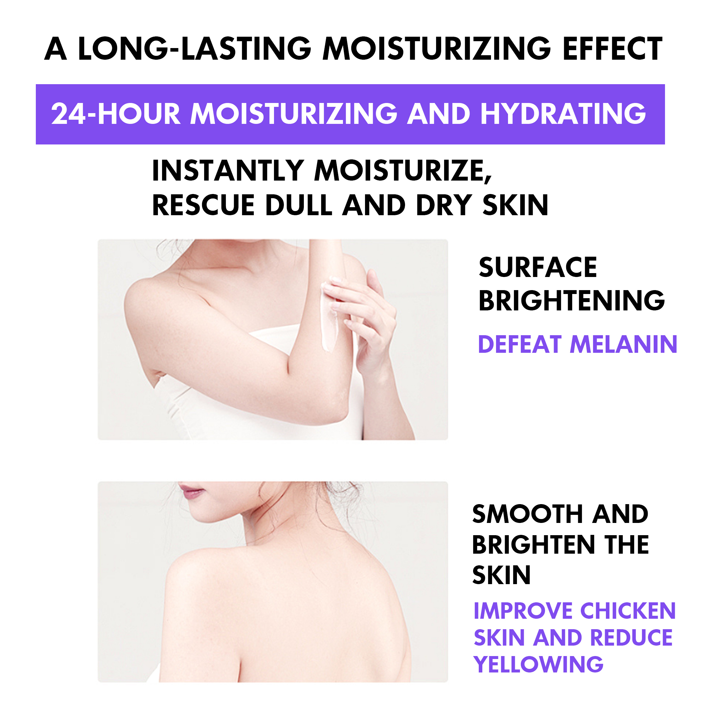Dr. Davey Glycolic Acid Anti-Aging & Glow Hand and Body Lotion 500ml Lactic Acid Moisturizing Nourish Deep Hydration Skin Repair Smooth Soft Radiance For Dry Rough Aging Skin