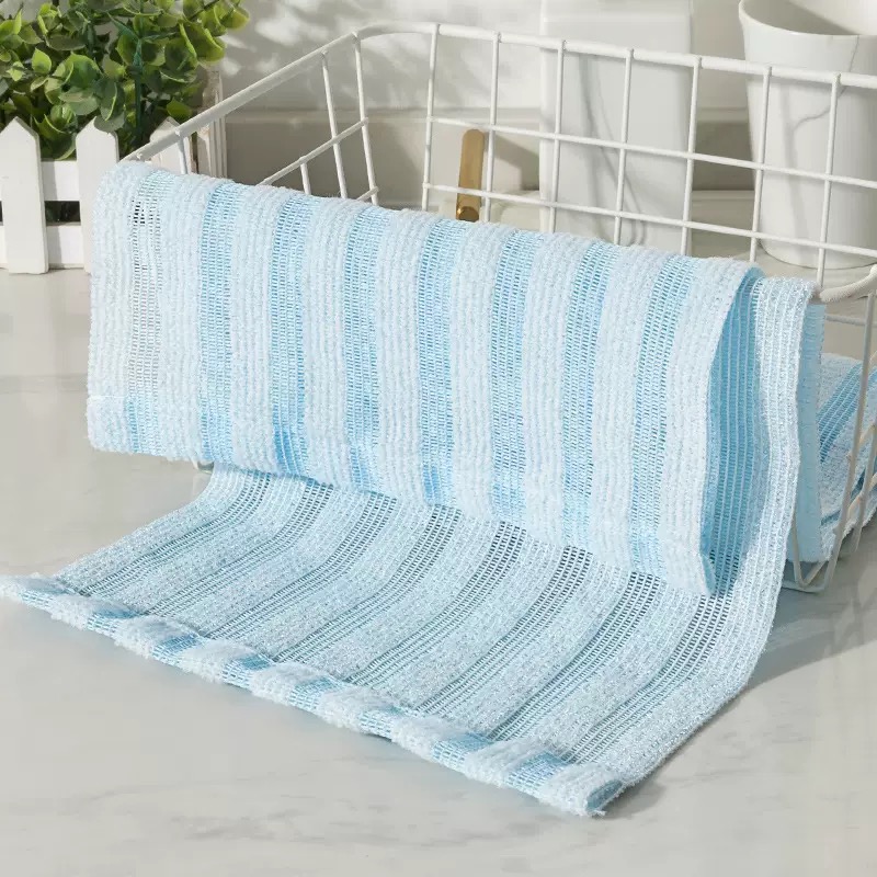 Japanese Style Exfoliating Bath Strip, African long net bath sponge Towel for Deep Cleaning, Back Scrub Wash Cloth for Men & Women for daily use