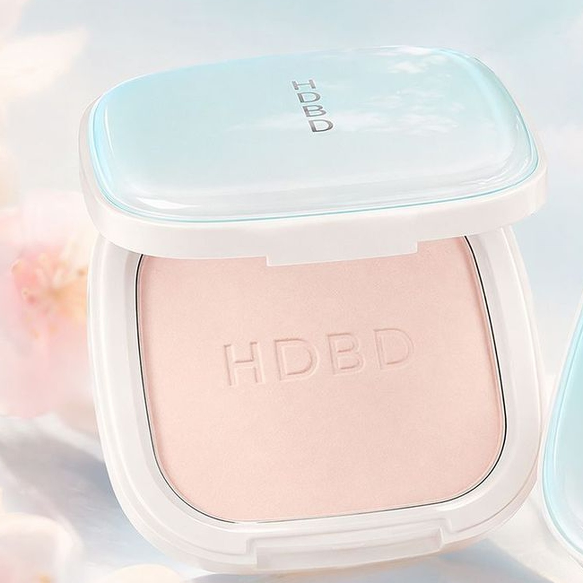 HDBD Soft Focus Setting Powder Compact, Oil Control, Natural Finish