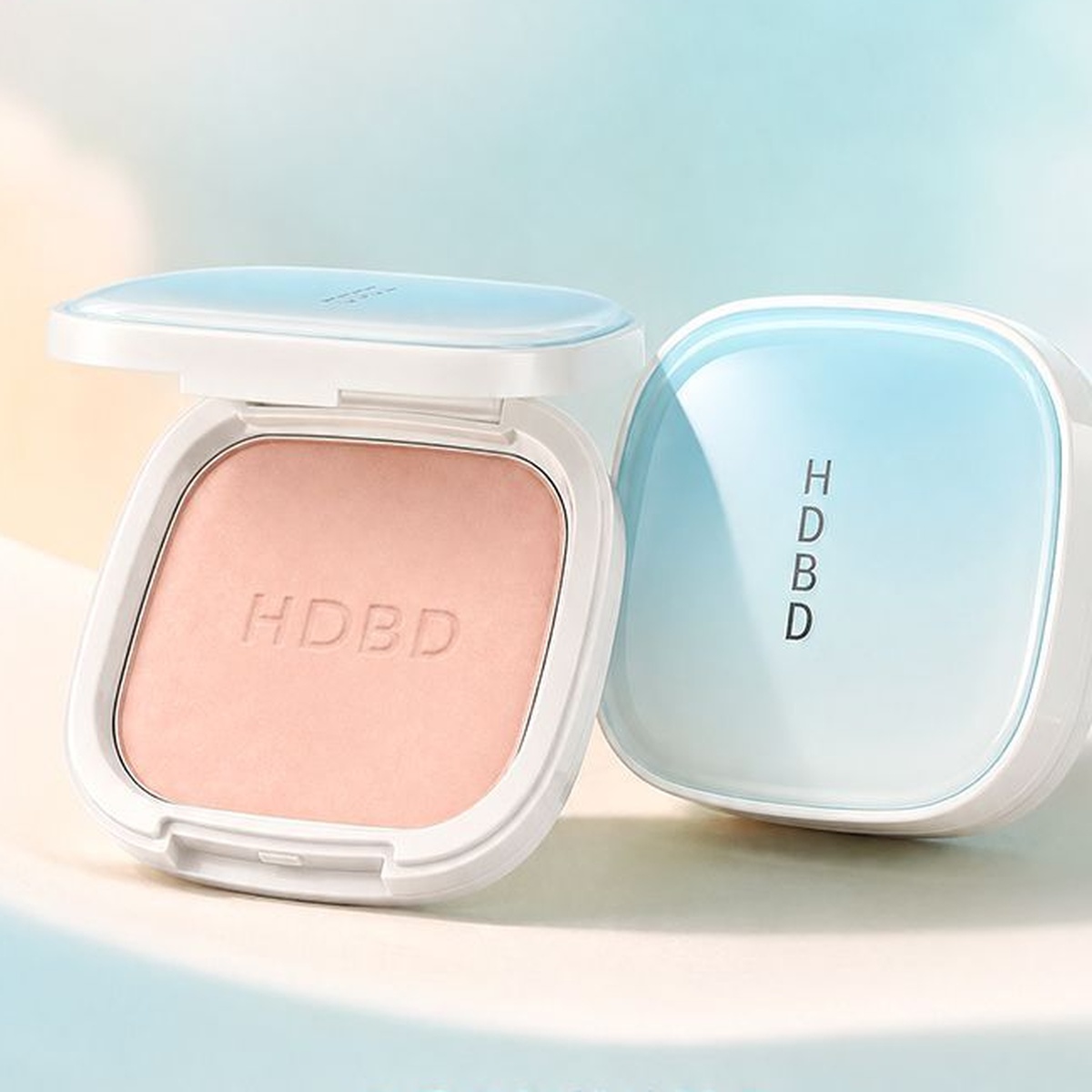 HDBD Soft Focus Setting Powder Compact, Oil Control, Natural Finish