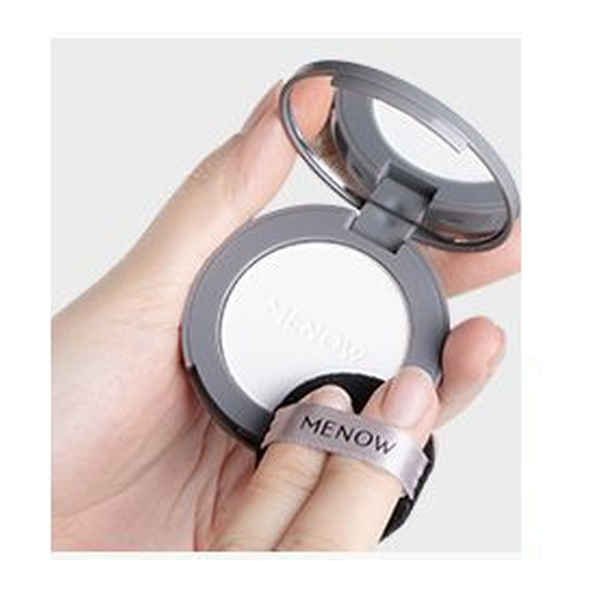 MENOW Mini Oil Control Setting Powder Compact, Portable