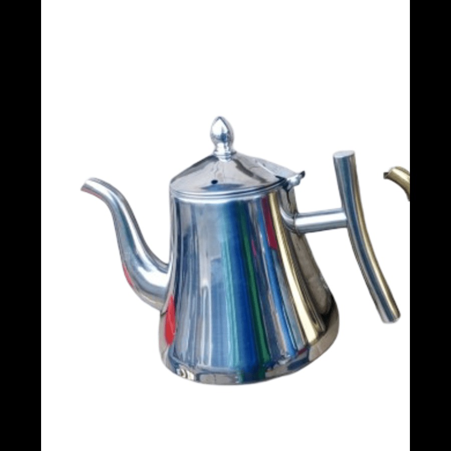 Luxury Tea Kettle Coffee Teapot Stainless steel tea pot with infuser filter Tea Jug Gold or Silver
