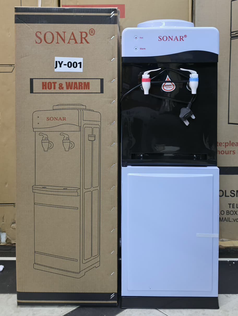 Sonar Hot and  Normal  Dispenser  H&N Stand Alone with 2Taps Free Standing Dispenser