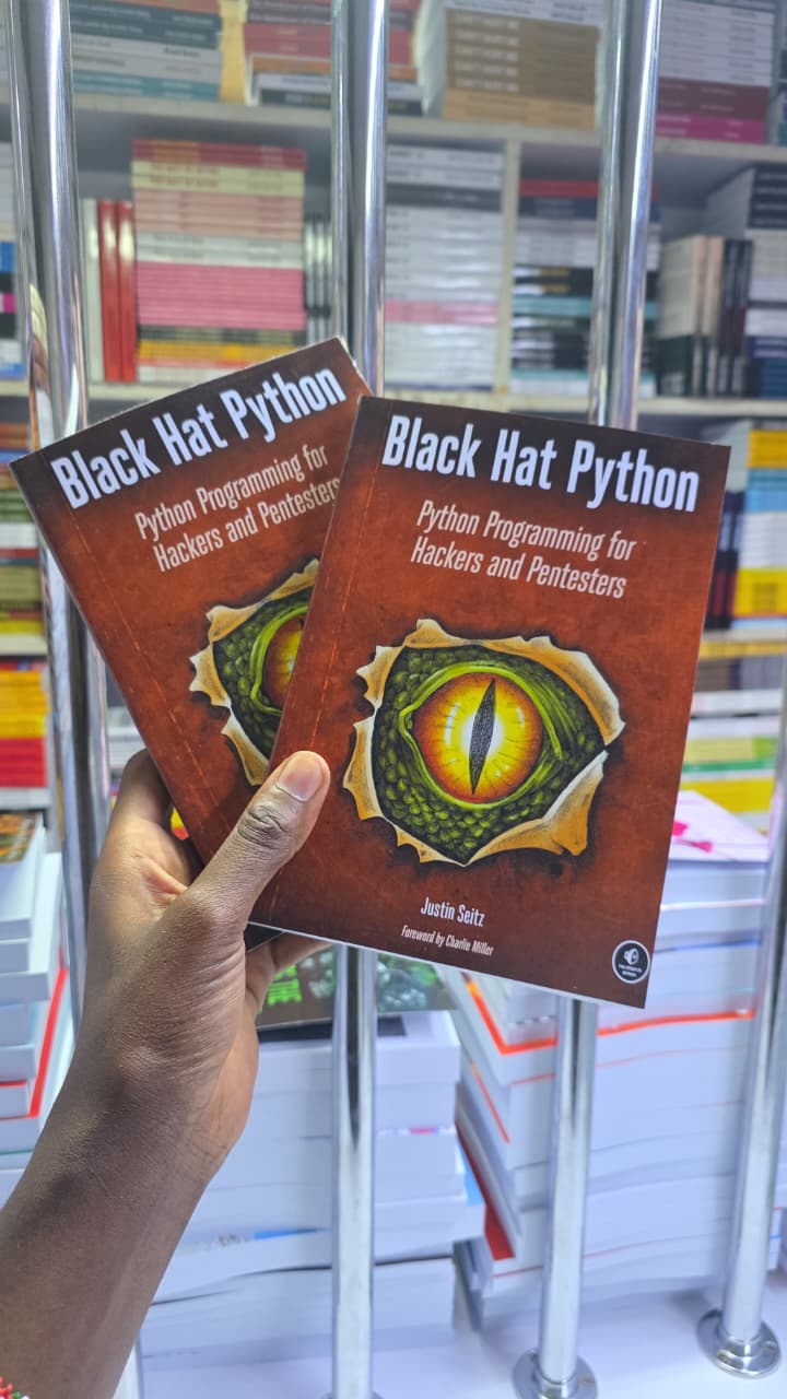 Black Hat Python: Python Programming for Hackers and Pentesters by Justin Seitz – Cybersecurity Programming Book on Ethical Hacking Network Sniffing Packet Manipulation Exploit Development and Securit