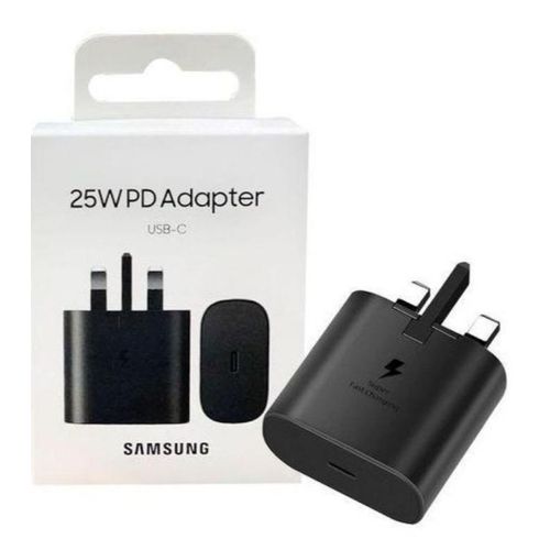 Samsung 25 W Fast Type C Charger 25W USB C Adapter Original – Universal Compatibility