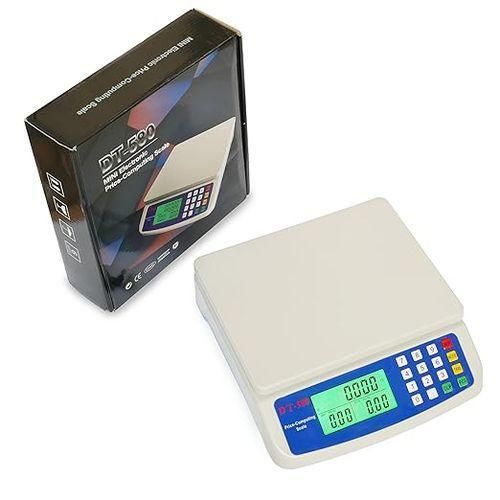 DT-580 mini Electronic price computing weighing scale measuring upto 30kgs/0.01g Included a charger and two triple A batteries