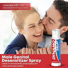 DYNAMO DELAY SPRAY (22.2ML) 270+ SPRAYS PER BOTTLE.