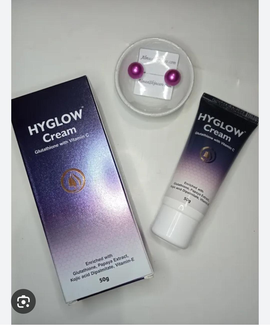 HYGLOW CREAM GLUTATHIONE WITH VITAMIN C 50GMS.